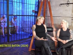 Leie, Blondine, Cfnm, Weibliche domination, Milf, Herrin, Bestrafung, Hintern versohlen