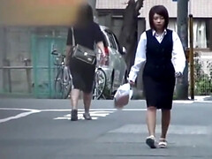 Mooi, Pijpbeurt, Rondborstig, Schattig, Diep in de keel, Lul, Japaans, Openbaar