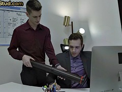 Twink stepbrother some rimmed and fucked until facial