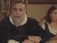 Анальный секс, Большая жопа, Минет, Брюнетки, Грудастые, Семяизвержение, Секс без цензуры, Втроем