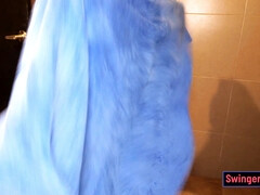 Thai FAT maid GF homemade sex sucks and bang