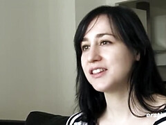 Clitoris, Alemán, Peludo, Sexo duro, Masturbación, Tetas naturales, Coño, Solo