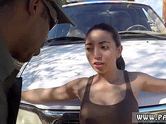 Braunhaarige, Europäisch, Im freien, Polizei, Uniform