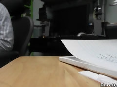 アジア人, デカパイ, ブロンド, 大学生, パーティ, 小柄, 剃毛, ティーン