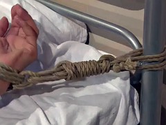 dominatrix nurse fingering busty submissive