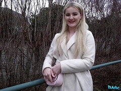 美女, デカチン, 自然山雀, アウトドア, 公共, オマンコ, オッパイの, 濡れ