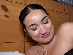 Enthousiasteling, Grote lul, Zwart, Zwart, Mexicaans, Pornster, Realiteit