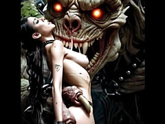 Gros cul, Grosse bite, Bikini, Queue, Gothique, Petite femme, Pute, Jarretelles