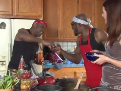 Anal, Morena, Corrida, Corridas, Doble penetracion, Interracial