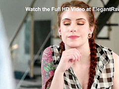 Анальный секс, Большой член, Черные, Минет, Парочка, Семяизвержение, Тату, Сиськи