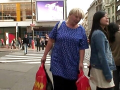 Blondine, Vollbusig, Oma, Reif, Orgasmus, Muschi, Realität, Reiten