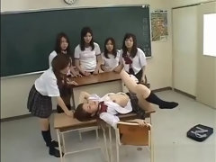 Incredible buxomy Japanese lady is in love with bukkake