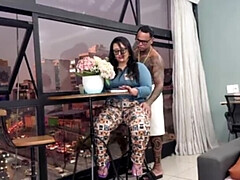 Brazilian Babe Agatha Ludovino Gets Her Big Ass and Pussy Destroyed by BBC - Rough Anal & Cum in Mouth