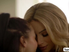 Slut wife Alexis Tae fucked by Tbabe Ariel Demure