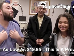 Fesselspiele, Besamung, Arzt, Fetisch, Handschuhe, Muschi, Realität