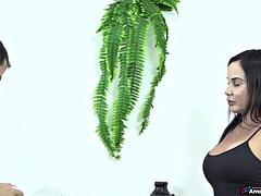 デカチン, デカパイ, 茶髪の, Hd, ラティーナ, 熟年, 淫乱熟女, 妻