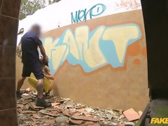 フェラチオ, バック, 顔射, 手コキする, アウトドア, ハメ撮り, コキ