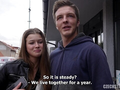 Cul, Petit ami, Cocu, Tchèque, Petite amie, De plein air, Pov, Chatte