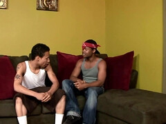 Anaal, Zwart, Condoom, Homo, Interraciaal, Tatoeage