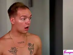 Blonde, Hd, Orgasme, Rousse roux, Criant, Plan cul à trois, Nénés