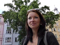 Leie, Schönheit, Braunhaarige, Betrug, Gehörnter ehemann, Tschechisch, Hd, Pov