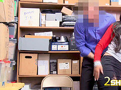 mind-blowing nubile entices a horny officer and fuck with him.