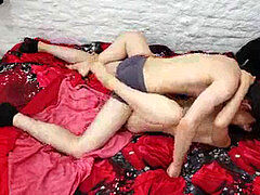 Pareja, Corrida, Corridas, Pequeña, Adolescente