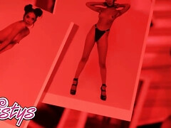 ブロンド, 茶髪の, 女, キス, レズビアン, オナニー, オーガズム, オッパイの