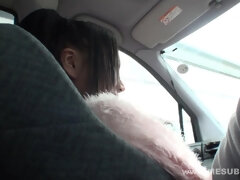 Asiatique, Cul, Sucer une bite, Dingue, Japonaise, De plein air, Chatte, Adolescente