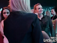 コンピレーション, ダンス, グループ, ハードコア, オージー, パーティ, 三人, のぞき