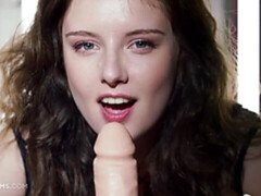 Braunhaarige, Dildo, Fingern, Handjob, Masturbation, Solo, Jungendliche (18+), Spielzeuge