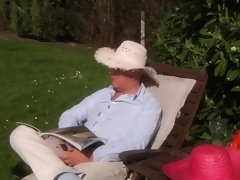 ブロンド, フェラチオ, イマラチオ, キス, なめる, 自然山雀, アウトドア, ティーン