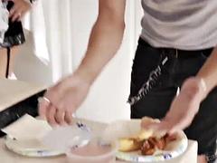 Nana, Sucer une bite, Fétiche, Français, Léchez, Domestique, Rousse roux, Nénés