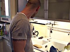アナル, アラブ, 舐める尻, フランス人, 開帳, Hd, オナニー