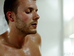 Amerikanisch, Braunhaarige, Betrug, Spermaladung, Familie, Behaart, Absätze, Jeans