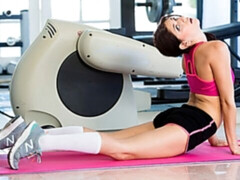 デカチン, フェラチオ, バック, ジム, 自然山雀, ガリガリ, ティーン, オッパイの