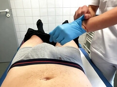 Medical Cock Milking - Nurse Jerks Off The Sperm 5 Times In A Row