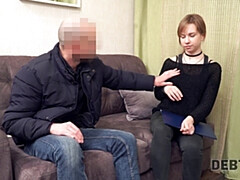 素人, 自家製, お金, ハメ撮り, 現実, ラフ, ロシア人, ティーン