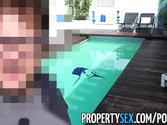 Pijpbeurt, Bruinharig, Hardcore, Hd, Ondergoed, Gezichtspunt, Kousen, Tieten likken