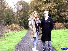 Kont, Mooi, Grote mammen, Blond, Rondborstig, Hd, Gezichtspunt, Kut duiken