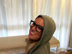 Amateur, Cul, Gros cul, Blonde, Sucer une bite, Tir de sperme, Fille latino, Masturbation