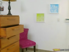 Enthousiasteling, Anaal, Slaapkamer, Blond, Sperma in gezicht, Reusachtig, Realiteit, Mager