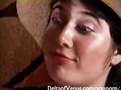 Vintage Porn - Hairy Teen Cowgirl Has Sex