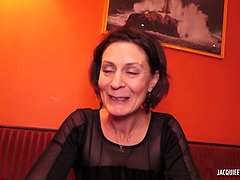 ダブル開発, ヨーロピアン, ハードコア, 熟年, 淫乱熟女, 母, ストッキング, 三人