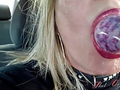 Blond, Pijpbeurt, Fetisj, Hd, Openbaar, Slet, Roken, Slet