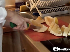 デカパイ, 茶髪の, 女, Hd, 自家製, オナニー, 剃毛, 一人