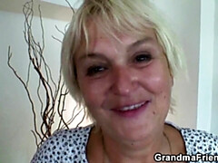 Blonde, Sucer une bite, Double pénétration, Mamie, Poilue, Hd, Mature, Chatte
