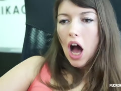 Anaal, Pijpbeurt, Bruinharig, Sperma, Hardcore, Hd, Klein, Tiener