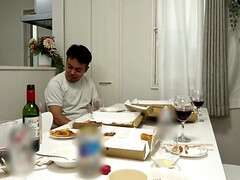 ぽっちゃり, デカ尻, デカパイ, 茶髪の, チン, 日本人, 熟年, オマンコ