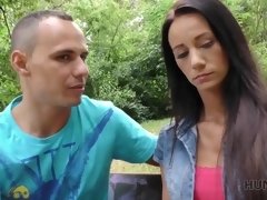 Paar, Gehörnter ehemann, Tschechisch, Geld, Pov, Öffentlich, Realität, Jungendliche (18+)